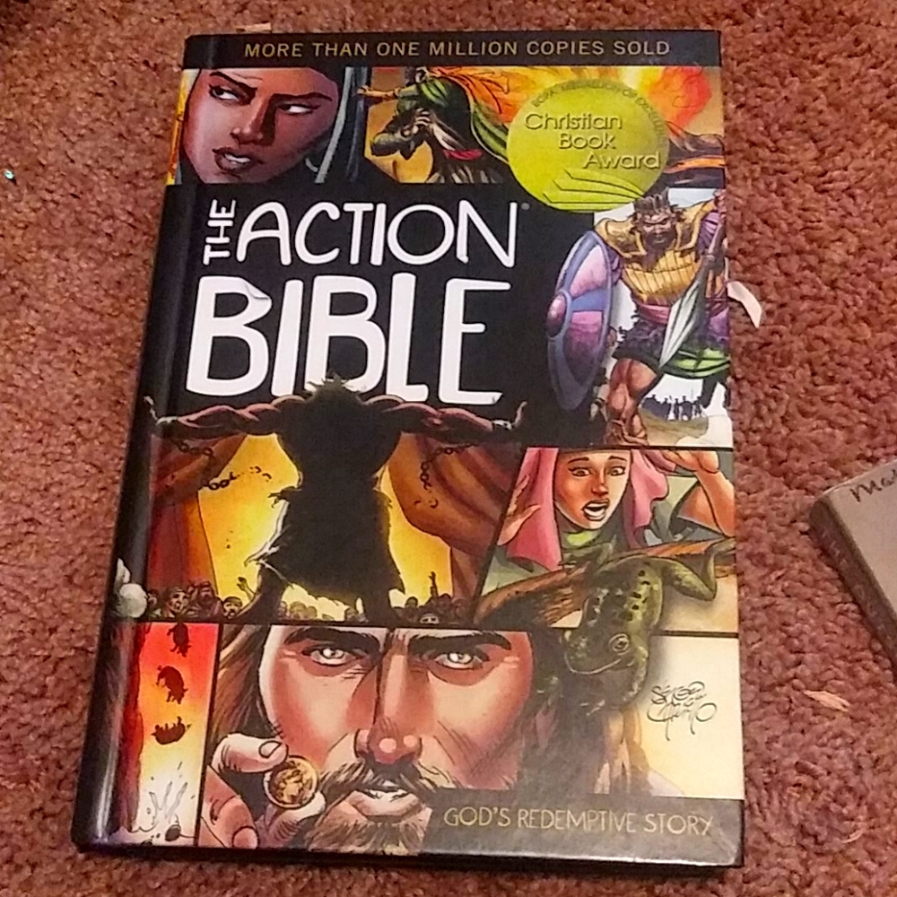 Action Bible for kids 🙏🙌🙏📖😇